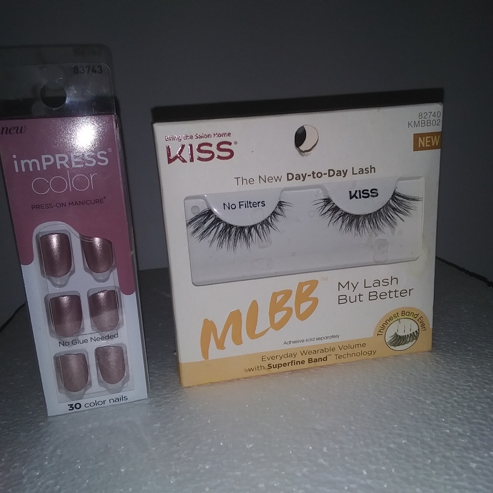 Beauty lash and manicure  beauty products